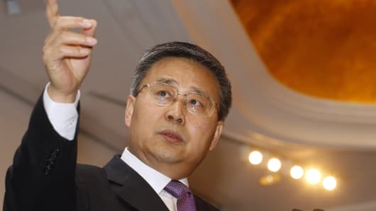 Guo Shuqing, chairman of the China Securities Regulatory Commission